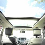 2013 Hyundai Santa Fe XL Panoramic sunroof