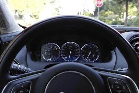 LCD instrument cluster